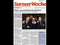 Bericht in der Surseer Woche