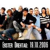 Am ersten Drehtag